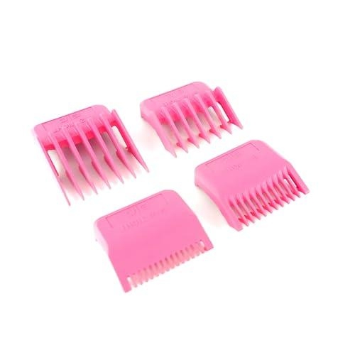 StyleCraft Professional Dub Magnetic Tight Hair Clipper Guards, Pink