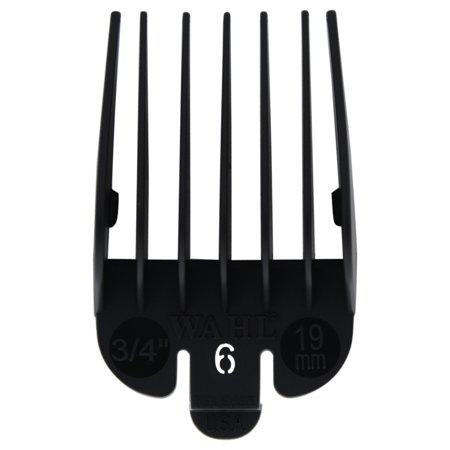 Wahl Attachment Comb #6 For Cuts - 3/4 Black