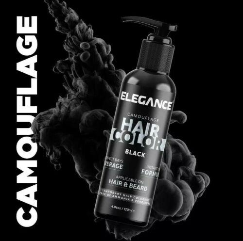Elegance Hair & Beard Black 120ml1