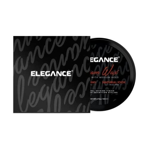 Elegance Hair Cream Wax, 140ml, Moisturizing Natural Look
