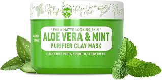 Immortal NYC Aloe Vera & Mint Purifier Clay Mask 10oz