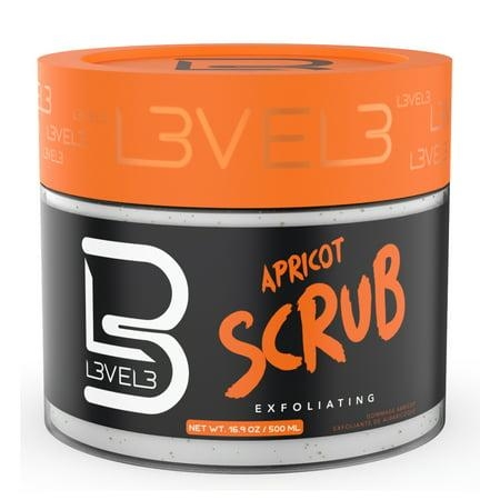 LEVEL3 Apricot Face Scrub Face Scrub 16.9oz