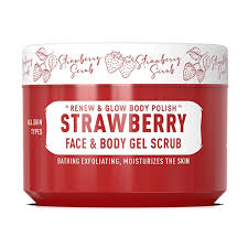 Immortal NYC Strawberry Face & Body Gel Scrub