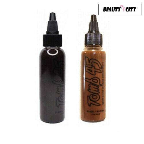 TOMB45 Beard & Line Up Color Enhancement Brown/Black