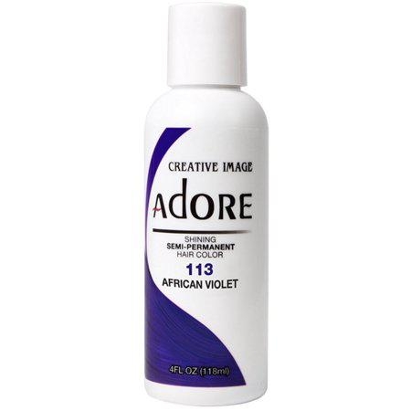 Adore Shining Semi-Permanent Haircolor #113 African Violet 4oz