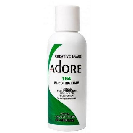 Adore Shining Semi-Permanent Haircolor #164 Electric Lime 4oz
