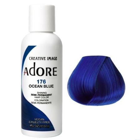 Adore Shining Semi-Permanent Haircolor #176 Ocean Blue 4oz