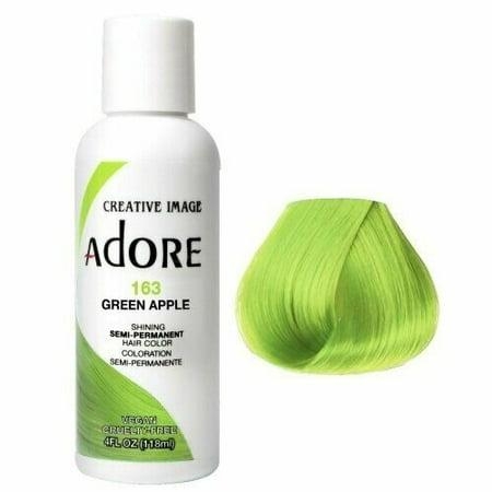 Adore Shining Semi-Permanent Haircolor #163 Green Apple 4oz