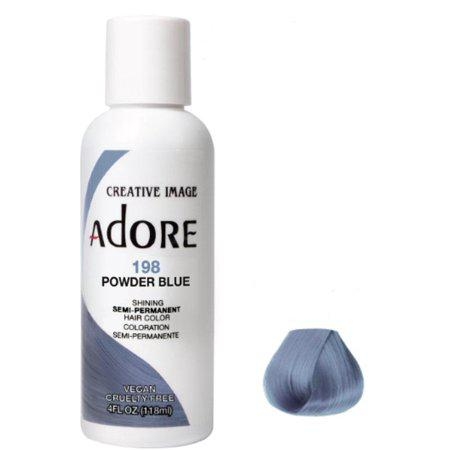 Adore Shining Semi-Permanent Haircolor #198 Powder Blue 4oz