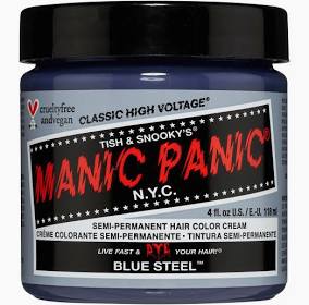 Manic Panic Blue Steel Semi-Permanent Hair Dye