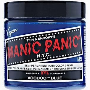 Manic Panic Voodoo Blue Semi-Permanent Hair Dye