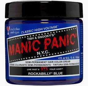Manic Panic Rockabilly Blue Semi-Permanent Hair Dye
