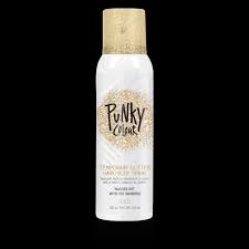 Punky Colour Temporary Glitter Hair & Body Spray Gold 3.5oz