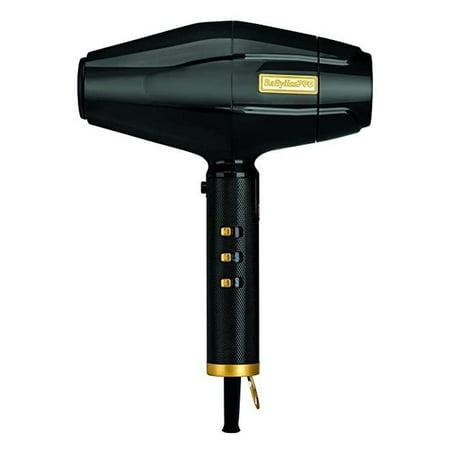 BaByliss Pro High-Performance Turbo GoldFX Hair Dryer (Black)
