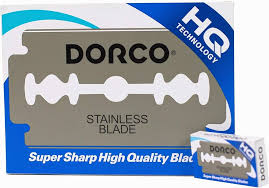 Dorco Double Edge Razor Blades - Blue