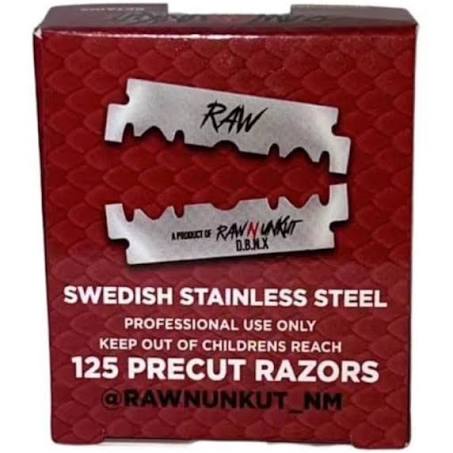 Raw N Unkut Pre Cut Razor Blades