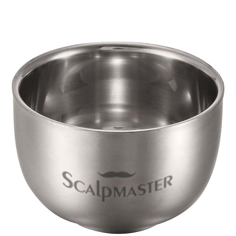 Barber Salon Beauty Scalpmaster Stainless Steel Hair Shaving Lather Hand Bowl