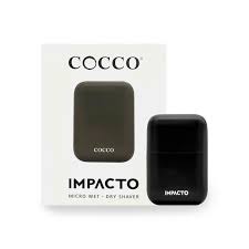Cocco Impacto Shaver, Hygienic Gold Foil Triple Blade, Black, Wet & Dry Use, Magnetic Replaceable Head, Intelligent Accelerator, 90 Min Run Time