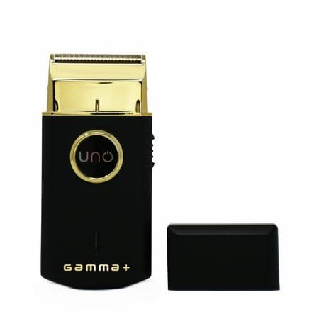 Gamma+ Uno Single Foil Shaver - Black