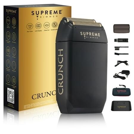 Supreme Trimmer Crunch Shaver - Black