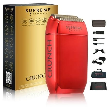 Supreme Trimmer Crunch Shaver - Red