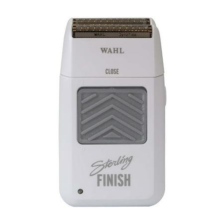 Wahl Sterling Finish Shaver - White