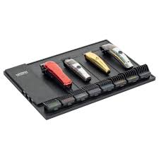 Gamma+ Professional Barber Magnetic Mat and Station Organizer, Anti-Slip, Durable Heat Resistant Silicone
