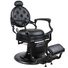 Camden Matte Black Barber Chair
