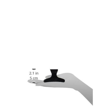 Diane Large Butterfly Clamps Pack of 12 Hair Clips for Women and Girls 3.25 Inch Black and White D13