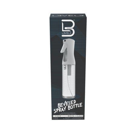 LEVEL3 Clear Beveled Spray Bottle