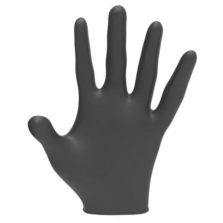 LEVEL3 Nitrile Gloves Black Small