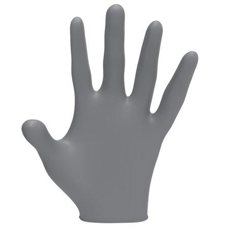 LEVEL3 Nitrile Gloves Liquid Metal Medium