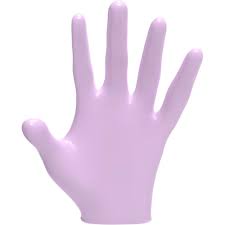 LEVEL3 Nitrile Gloves Pearl Lavender Small