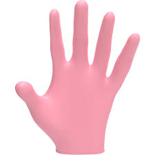 LEVEL3 Nitrile Gloves Pink Pearl XL