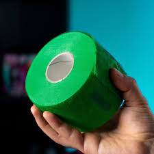 Rolda Barber Green Colored Neck Strips 5 roll pack