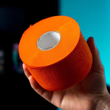 Rolda Barber Orange Colored Neck Strips 5 roll pack