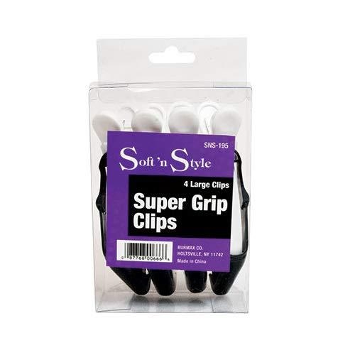 Soft 'n Style 4 1/2 Super Grip Clips SNS-195
