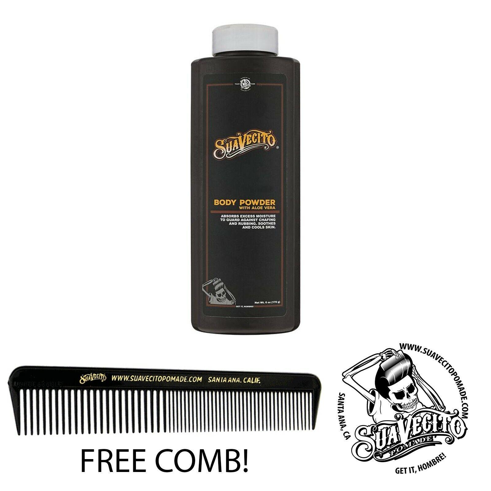 Suavecito Body Powder 6 oz. Bottle