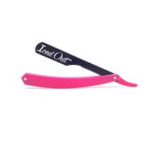 Iced Out Folding Razor Holder - Pink