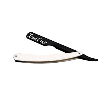 Iced Out Folding Razor Holder - White
