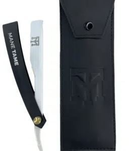 Mane Tame Straight Razor Black And White