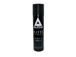 Alpha Matte Texture Spray Zero G Force