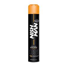 Nishman Hair Styling Series Hair Spray 05 Ultra Strong Hold Touchable Feeling