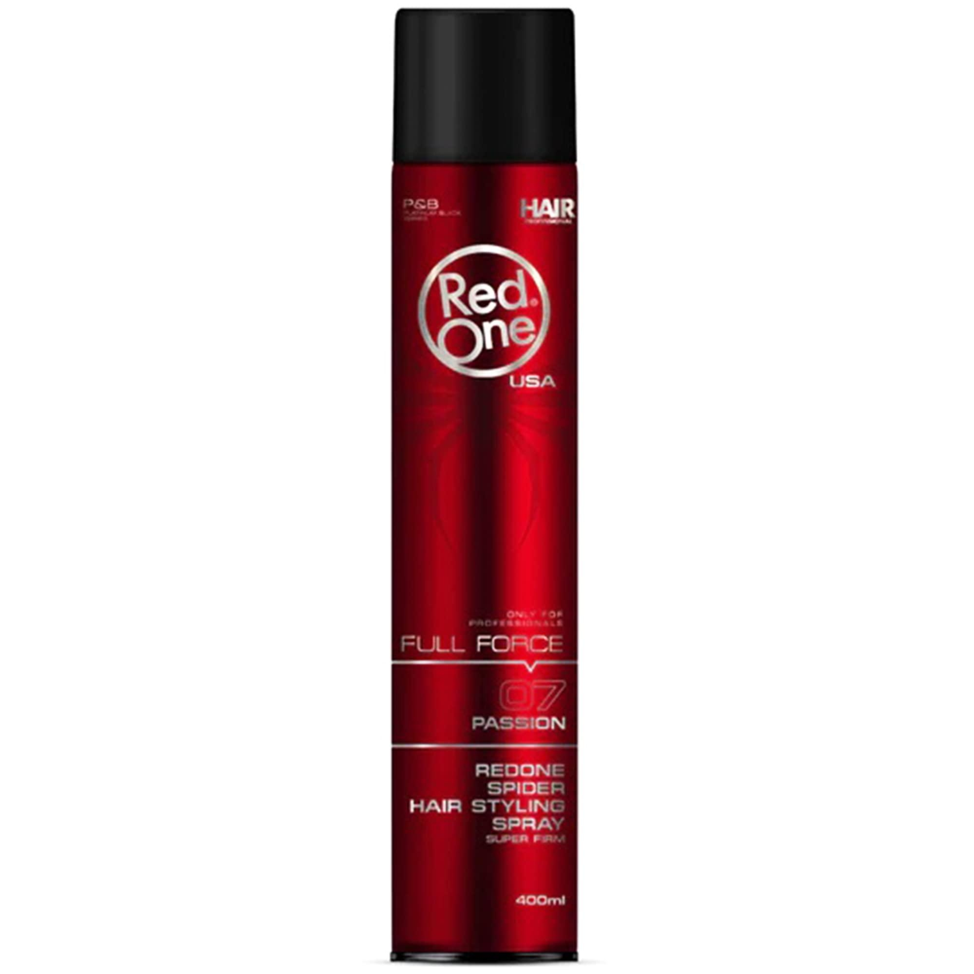 Redone Spider Hair Spray Full Force Hair Styling Spray Ultra Hold Super Firm 400ml (07