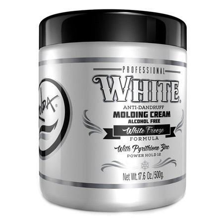 Rolda Professional White Anti-Dandruff Molding Cream Power Hold 500G 17.6oz