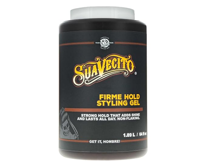 Suavecito Firme Hold Styling Gel 64oz