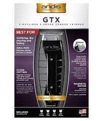 Andis Professional GTX T-Outliner Beard & Hair Trimmer with Carbon Steel T-Blade