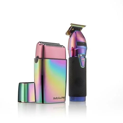 BaBylissPRO® LimitedFX Iridescent Trimmer and Double-Foil Shaver Set