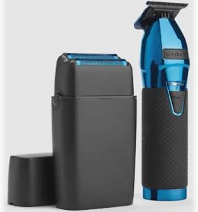 BaBylissPRO LimitedFX Trimmer and Double Foil Shaver Set