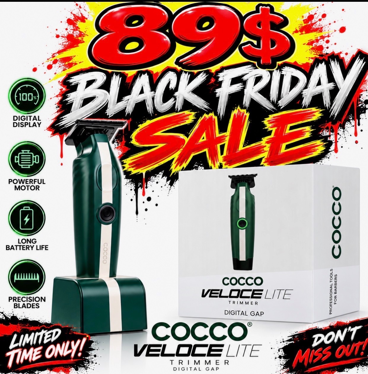 Cocco Lite Trimmer (Green)